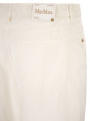 S Maxmara Smmonorata 5 Pocket Trousers In Cotton And Linen