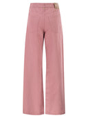 S Maxmara Smmonorata 5 Pocket Trousers In Cotton And Linen