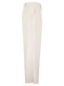 S Maxmara Smmaloa Wide Leg Trousers In Cotton And Linen