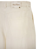 S Maxmara Smmaloa Wide Leg Trousers In Cotton And Linen