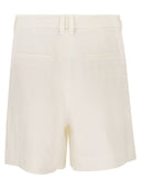 S Maxmara Smmparty Linen Straw Shorts