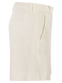 S Maxmara Smmparty Linen Straw Shorts