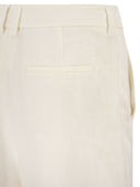 S Maxmara Smmparty Linen Straw Shorts