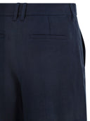S Maxmara Smmparty Linen Straw Shorts