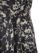 S Maxmara Smmmartina Patterned Twill Dress