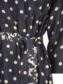S Maxmara Smmleva Printed Silk Twill Dress