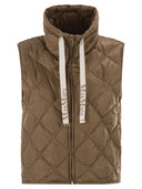 Maxmara The Cube Tegic Chaleco acolchado de lona a prueba de goteo