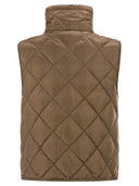 Maxmara The Cube Tegic Chaleco acolchado de lona a prueba de goteo