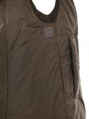 Maxmara The Cube Greengo Sleeveless In Drip Proof Technical Fabric