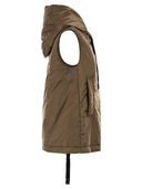 Maxmara The Cube Greengo Sleeveless In Drip Proof Technical Fabric