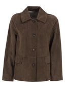 S Maxmara Smmcharme 스웨이드 재킷