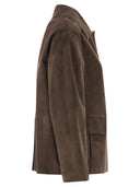 S Maxmara Smmcharme 스웨이드 재킷
