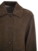 S Maxmara Smmcharme 스웨이드 재킷