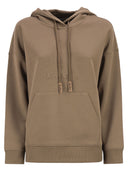 S Maxmara Smmandrea Technical Cotton Jersey Sweatshirt