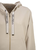 S Maxmara Smmjour Technical Jersey Zip Up Sweatshirt