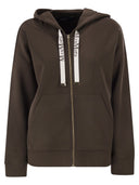 S Maxmara Smmjour technisch jersey sweatshirt met rits