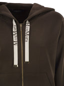 S Maxmara Smmjour technisch jersey sweatshirt met rits