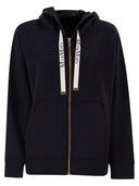S Maxmara Smmjour Technical Jersey Zip Up Sweatshirt
