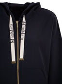 S Maxmara Smmjour Technical Jersey Zip Up Sweatshirt