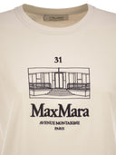 S Maxmara Smmbella Jersey T Shirt With Embroidery