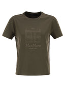 S Maxmara Smmbella Jersey T Shirt With Embroidery