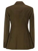 Maxmara Mxmpatio Tailored Virgin Wool Blazer