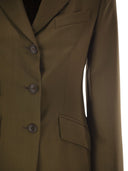 Maxmara Mxmpatio Tailored Virgin Wool Blazer