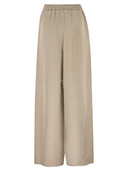 Maxmara Mxmvolonta Pure Silk Wide Leg Trousers