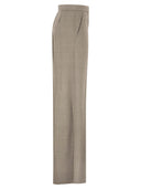 Maxmara Mxmnetto Pure Virgin Wool Prince Of Wales Trousers