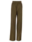 Maxmara Mxmeditto Fluid Tailored Trousers In Pure Virgin Wool