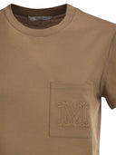 Maxmara Papaia Cotton Jersey T Shirt