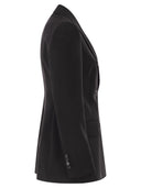 Sportmax Spxadamo Tailored Double Breasted Virgin Wool Blazer