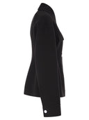 Sportmax Spxarena Tailored Virgin Wool Jacket With Sculpted Silhouette