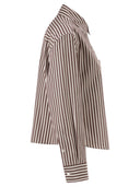 Weekend Maxmara Wkdpanetto Pure Cotton Striped Shirt