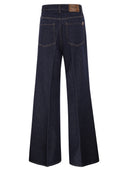 Weekend Maxmara Wkdsport Jeans in denim a gamba larga