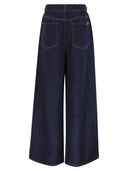 Weekend Maxmara Wkdzattera Wide Leg Cotton Denim Jeans