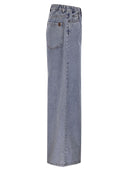 Weekend Maxmara Wkdzattera Wide Leg Cotton Denim Jeans