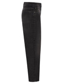 Weekend Maxmara Wkdcaduca Wide Leg Cotton Denim Jeans