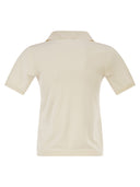 Weekend Maxmara Wkdroncolo Polo Shirt In Silk And Cotton Yarn