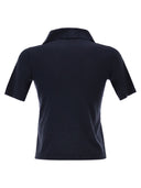 Weekend Maxmara Wkdroncolo Polo Shirt In Silk And Cotton Yarn