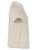 Weekend Maxmara Wkdgilbert Satin And Jersey T Shirt