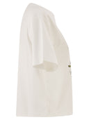 Weekend Maxmara Wkdsala Cotton T Shirt With Print