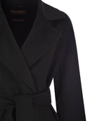 Maxmara Studio Mstcles Wool, Cashmere And Silk Coat