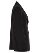 Maxmara Studio Mstassenzi – Pure Virgin Wool Single Breasted Blazer