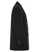 Maxmara Studio Mstbaobab – Double Breasted Triacetate And Polyester Blazer