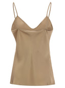 Maxmara Studio Msecomma – Fluid Satin Camisole Top With Slim Straps