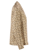 Maxmara Studio Mstudente – Silk Shirt With Paisley Print
