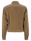 Maxmara Studio Mstrivolo – Stretch Corduroy Shirt Jacket