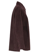 S Maxmara Smmgocce Suede Shirt With Silk Lining