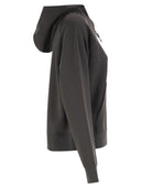 S Maxmara Smmmarea Hooded Zip Up Jersey Sweatshirt